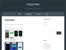 Tablet Screenshot of elusivestudio.com